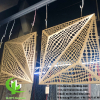 China 3D metal facades design 3mm perforated aluminum screen for facade cladding decoration 