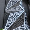 China 3D metal facades design 3mm perforated aluminum screen for facade cladding decoration 