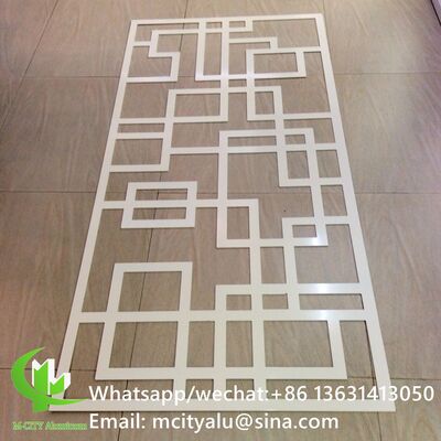 Foshan, China Perforated metal panels Aluminium sheet for wall cladding, facade, fence, privacy screen