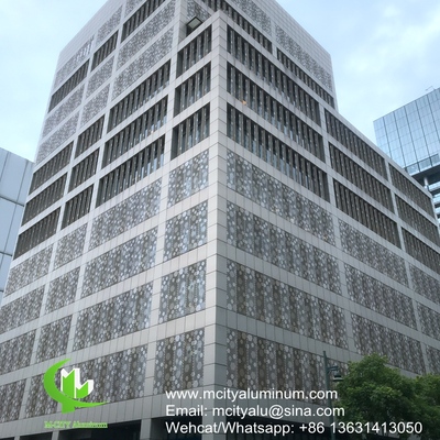 China CNC metal panels aluminum facades aluminum cladding metal screen for  exterior wall cladding
