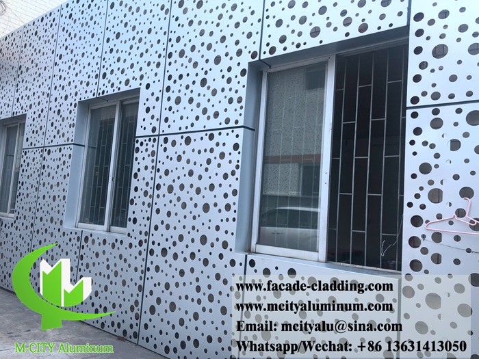 Custom size aluminum sheet for building wall cladding facade decoration