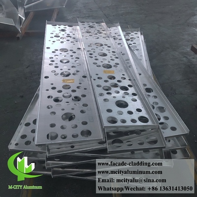 China Laser cut  aluminum facades aluminum cladding metal sheet exterior wall cladding