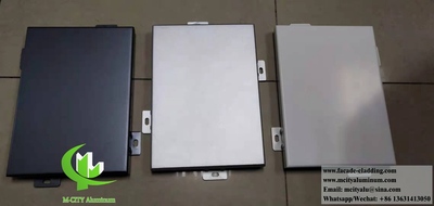 China Perforated aluminum panels for facade cladding exterior use PVDF finish durable