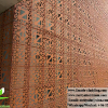 Guangdong, China 3mm PVDF Perforated metal cladding aluminium facades exterior wall cladding in China 
