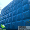 Guangzhou, China Solid aluminum cladding facade system metal sheet 