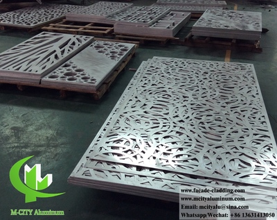 Foshan, Guangdong,  China Decorative aluminum screen aluminium privacy screens Laser cut