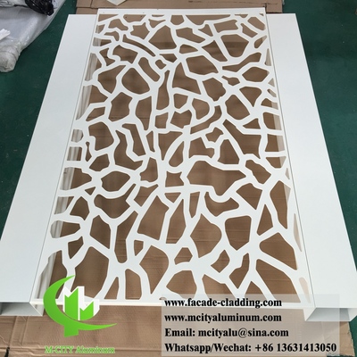 Guangzhou, China Decorative aluminum screen metal screen panels for garden fence privacy screen 