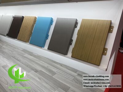 Foshan, China Metal facades solid aluminium claddings for wall decoration customized size