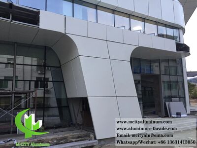 Guangzhou, China Aluminum panel wall decoration powder coated anti rust fireproof material