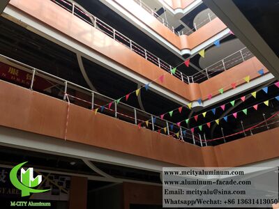 Guangzhou, China Aluminum panel wall decoration powder coated anti rust fireproof material
