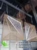 China 3D aluminum facade  perforated aluminium facades metal panel for wall cladding in China