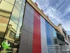 Guangzhou, China Perforated metal screen aluminium sheet for exterior wall cladding solid aluminum panels