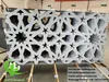 Guangdong, China Laser cut decorative metal screen solid aluminum panels for wall cladding facade grey color