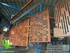 Foshan, China Customized wall cladding panel aluminum sheet with patterns hollow design brown color