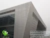 China Metal screen aluminum panels for facade cladding exterior use PVDF finish durable