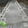 China Perforated aluminum panels for facade cladding exterior use PVDF finish durable