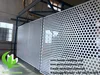 China CNC aluminium facades metal panel for wall cladding with powder coated finish 4mm in China