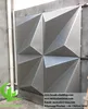 Foshan, China Perforation metal screen 3D aluminium facade cladding panel for building