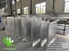 Guangzhou, China Perforated metal sheet aluminum facades system customized shape design color